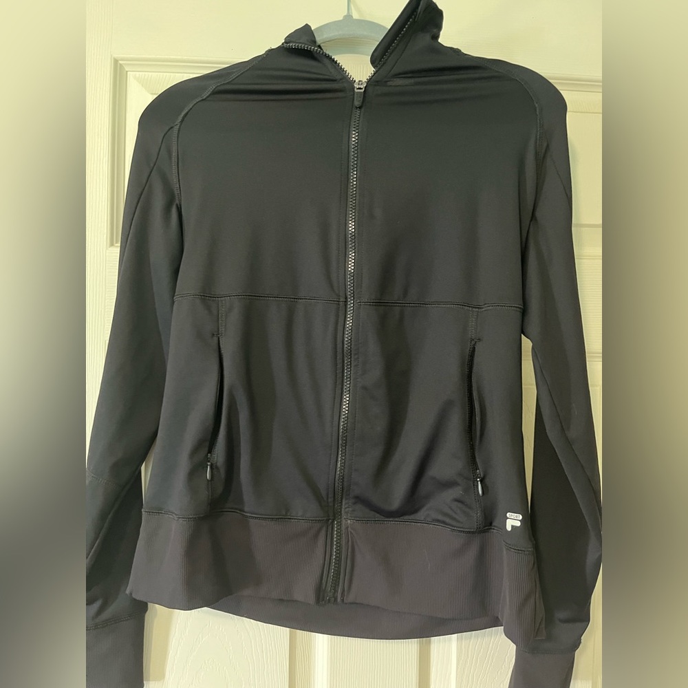 Fila Black Zip Up
